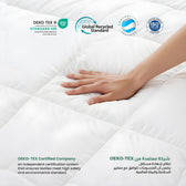 Four Seasons White Sanitized Duvet Anti Allergy Fabric 1 piece 200x200cm White