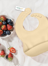 Adorable Silicone Baby Bibs  Set of 3 – Soft, Waterproof & Adjustable (10-72 Months)