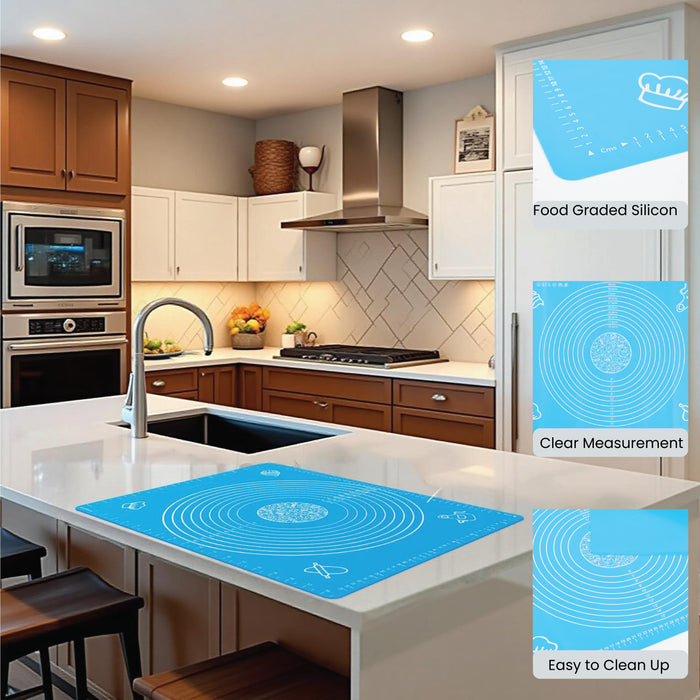 New Year Essentials Combo – Lemon Squeezer, Baking Mat & Storage Set Bundle 7