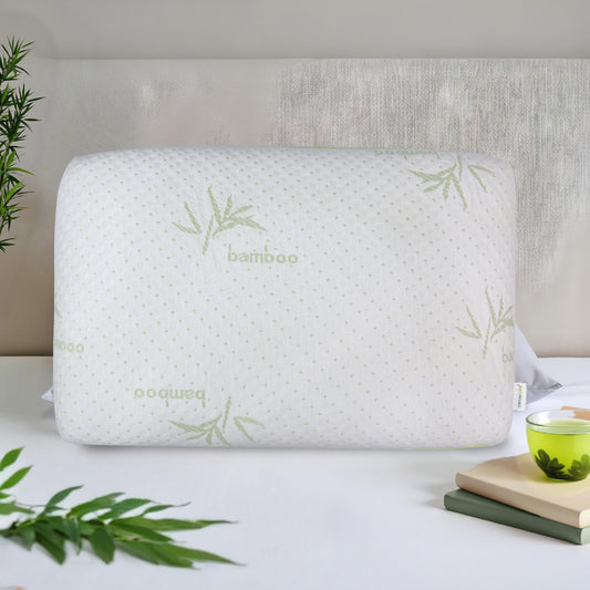 Bamboo Ergonomic Memory Foam Pillow