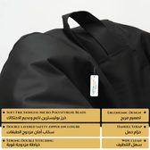Adult Bean Bag Chair Premium PU Leather  62x105cm - Black
