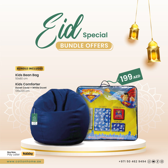 EID Special Bundle: Luxurious  Kids Bedding Essentials for a Cozy Celebration!