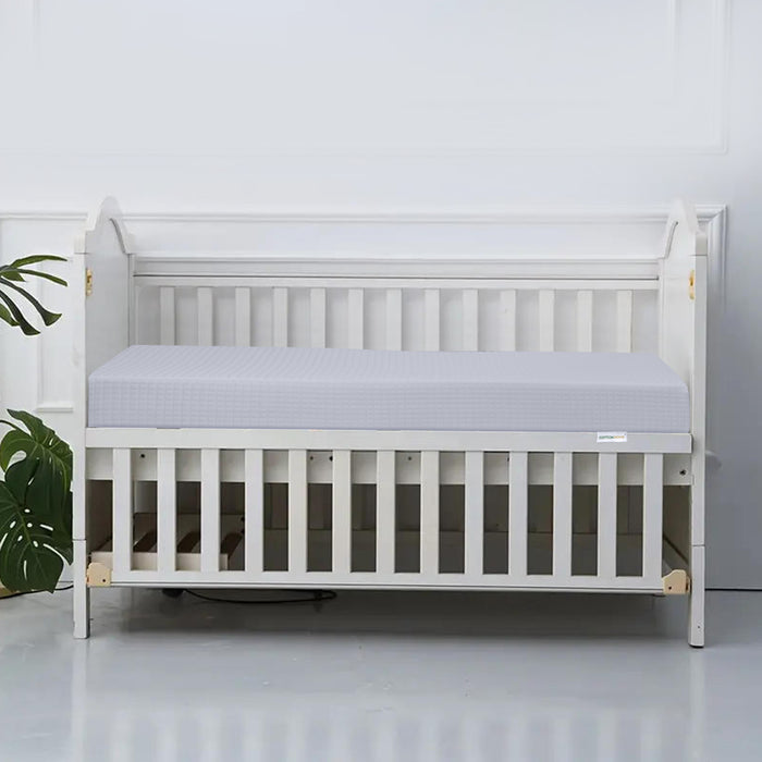 Memory Foam Baby Mattress 120x60cm Crib Mattress with Removable Washable Cover