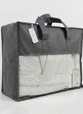 Towels, Bathrobe, Slippers & Room Fragrance Set by Cotton home