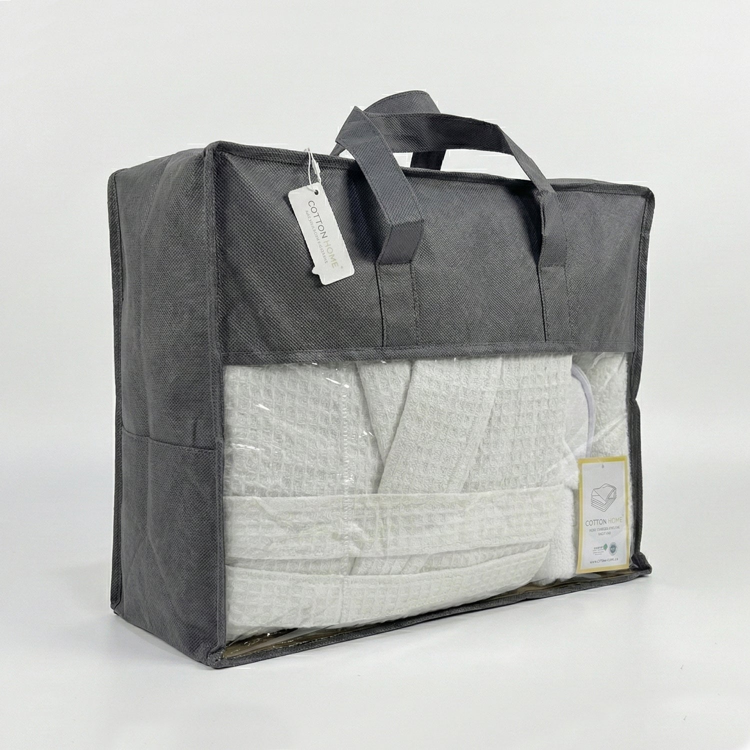 Towels, Bathrobe, Slippers & Room Fragrance Set by Cotton home