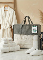 Bathrobe, Towels, Slippers & Room Fragrance by Cotton Home