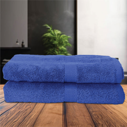 Cotton Bath Sheet 100x150 CM 2 Piece Set-Soft Feel, Quick Dry, Highly Absorbent Durable Towels