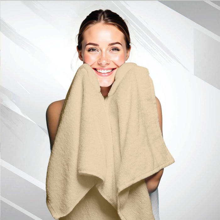 Back to School Comfort Combo 3 - Towels & Slippers Set- Linen