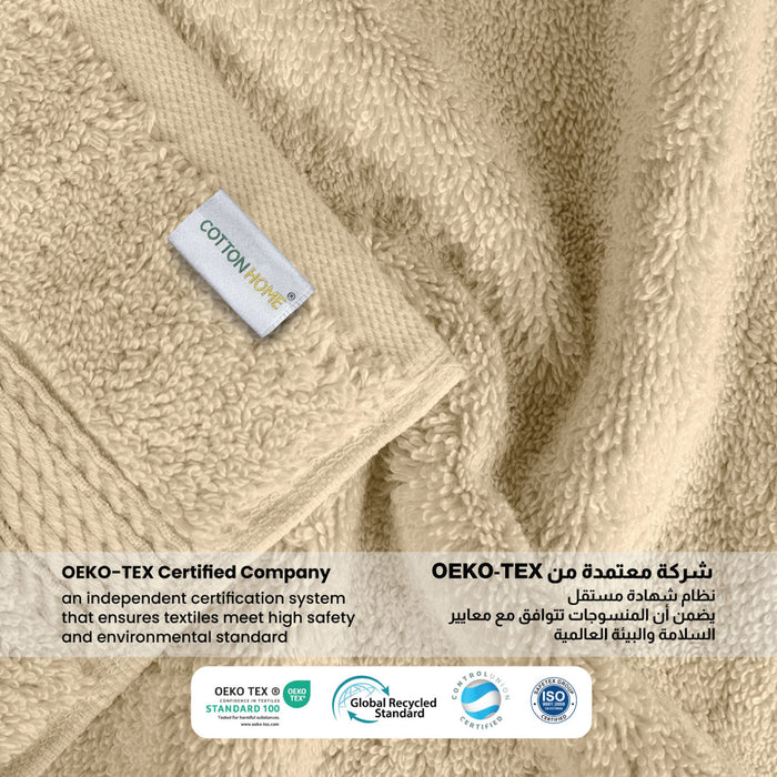 Back to School Comfort Combo 3 - Towels & Slippers Set- Linen