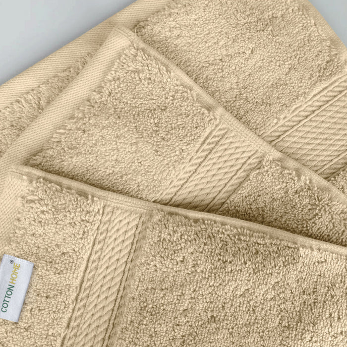 Back to School Comfort Combo 3 - Towels & Slippers Set- Linen