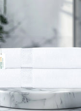 Cotton Bath Sheet 100x150 CM 2 Piece Set-Soft Feel, Quick Dry, Highly Absorbent Durable Towels