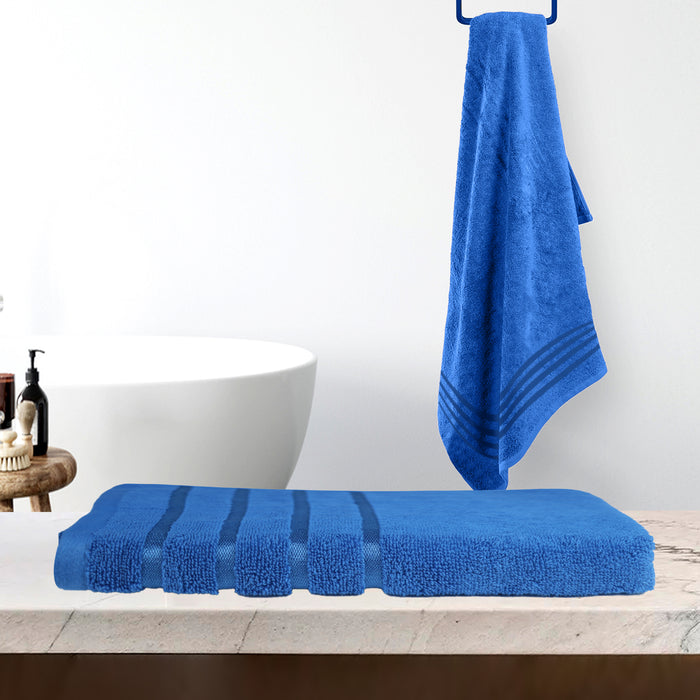 100% Cotton Aqua Breeze Bath towel 70x140 CM 1 Piece - Blue