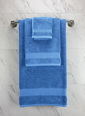 Cotton Home Ultimate Towel Collection - 6 Piece Bundle Blue - Cotton Home