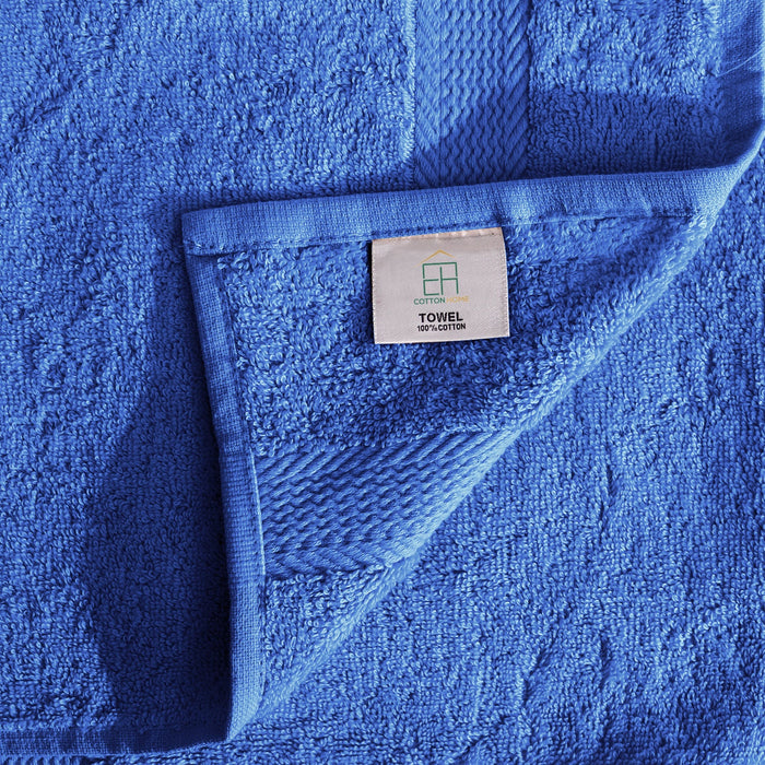 Cotton Home Ultimate Towel Collection - 6 Piece Bundle Blue