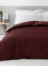Premium Bordo 150x220cm All Season High quality Super Soft Comforter 1 Piece - Cotton Home