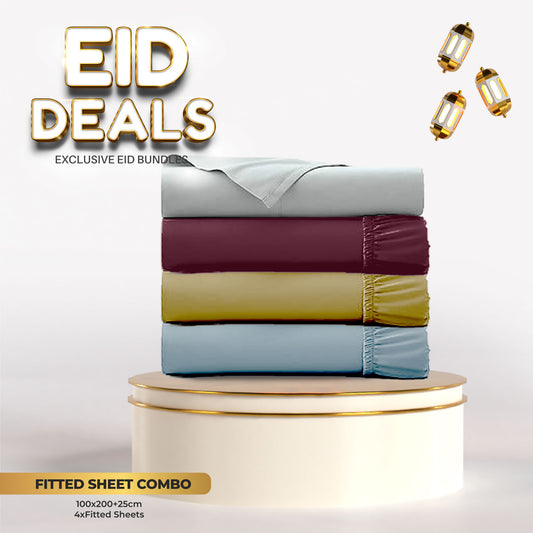 Eid Exclusive Deals on Fitted Sheet Sets 120x200 Bold