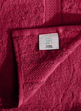 Cotton Home Ultimate Towel Collection - 6 Piece Bundle Burgundy - Cotton Home