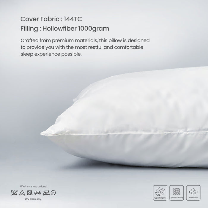Luxury Sleep Pillow 50x75CM - 1000g (Set of 2)