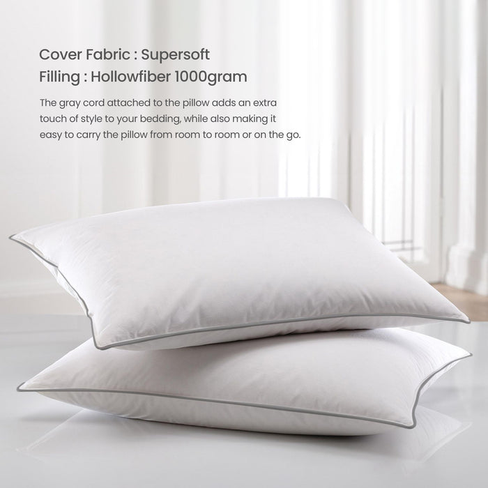 Comfort Pillow Gray Cord 50x75CM - 1000g