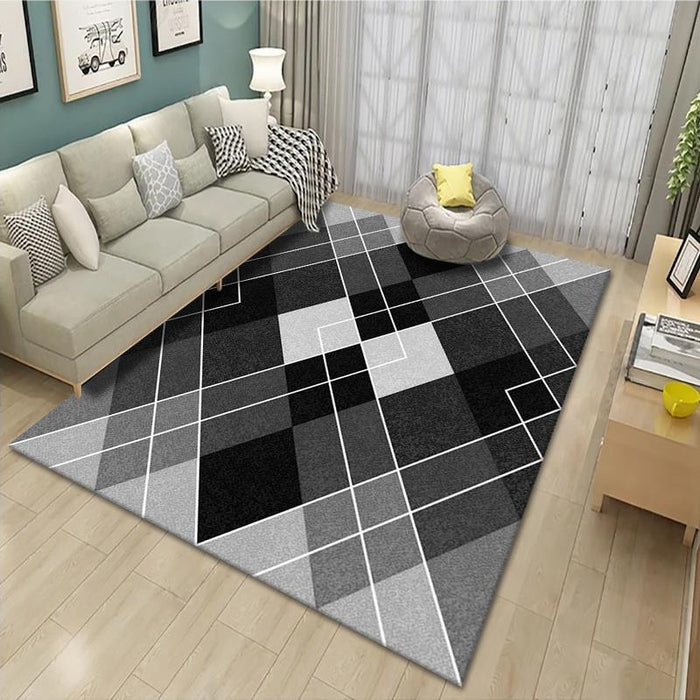 Grandeur Line Modern Living Room Design Carpet - 160x200cm