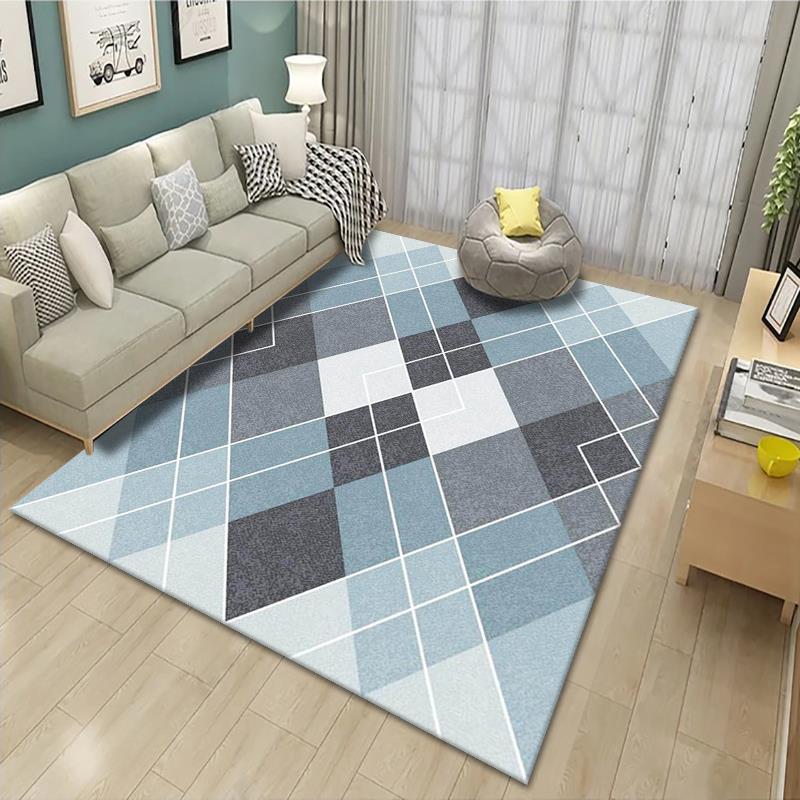 Elegant Lines Modern Living Room Design Carpet - 160x200cm