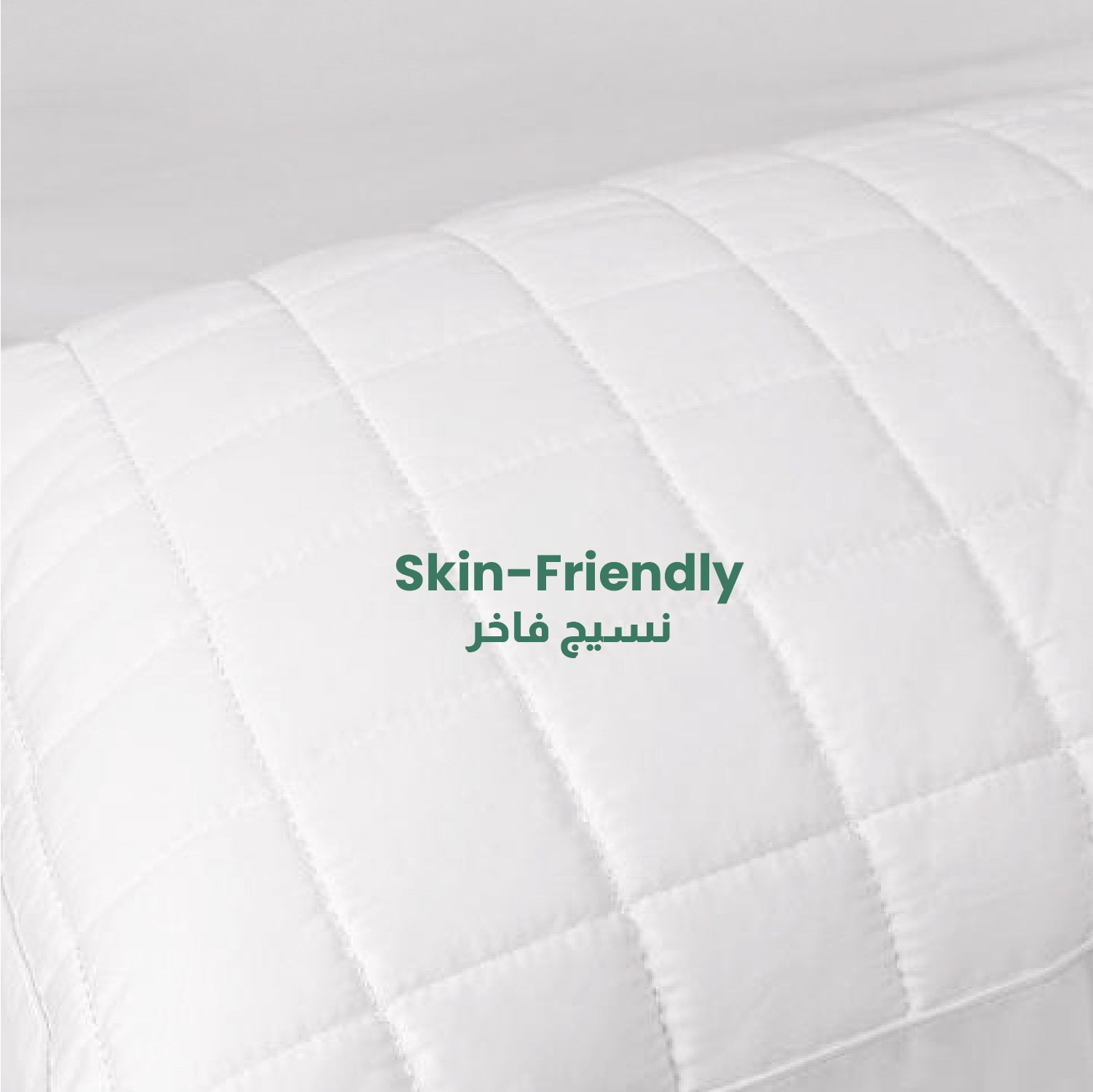 Sapphire Gazette Quilted  Premium Cotton Pillow with Down Alternative filling 50x70+3cm cm