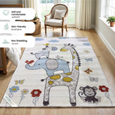 Turkish Carpet 120x170cm Cartoon Premium Living Room, Kids Bedroom & Dining Room Design