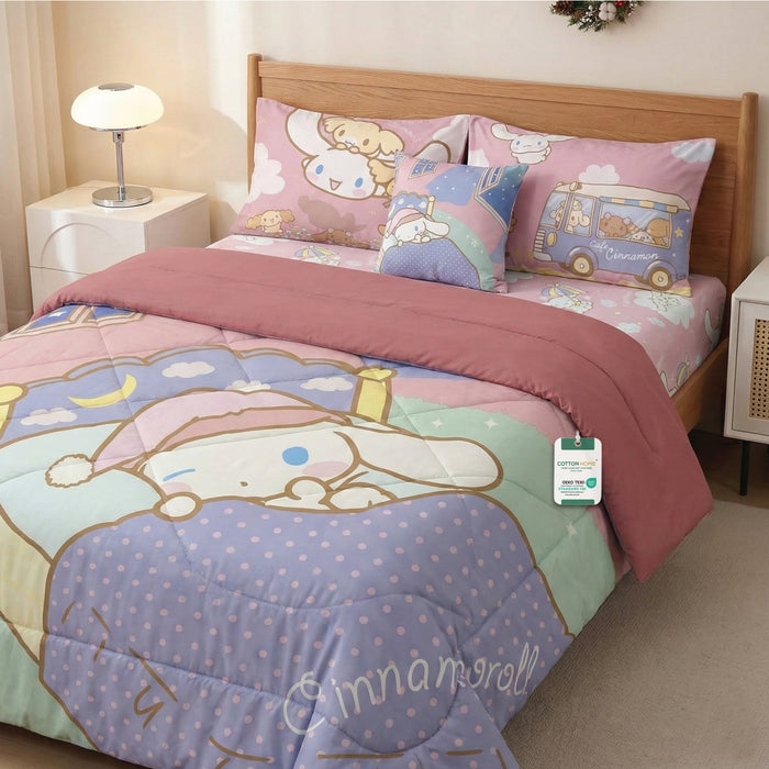 Cinnamoroll Kids Bedding Set – 5 Piece Comforter Set
