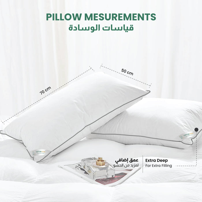 Comfort Pillow Gray Cord 50x70CM - 1000g