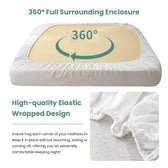 Premium Quality Super Soft King Size 6 pieces Duvet Cover Set 220x240cm White