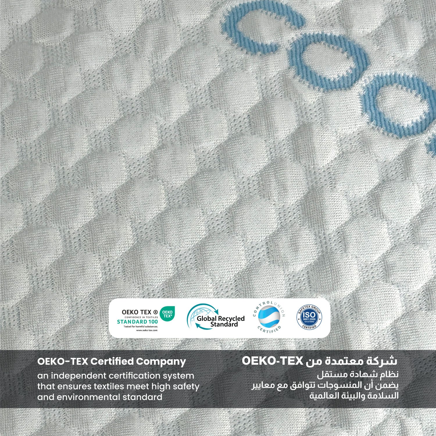 Premium Coolent Mattress Protector 180x200+35CM Breathable & Waterproof - Cotton Home
