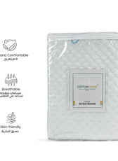 Premium Coolent Mattress Protector 180x200+35CM Breathable & Waterproof - Cotton Home