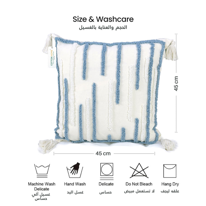 New Year Essentials Combo – 4PC Boho Cushion Covers & Cushion Bundle 29