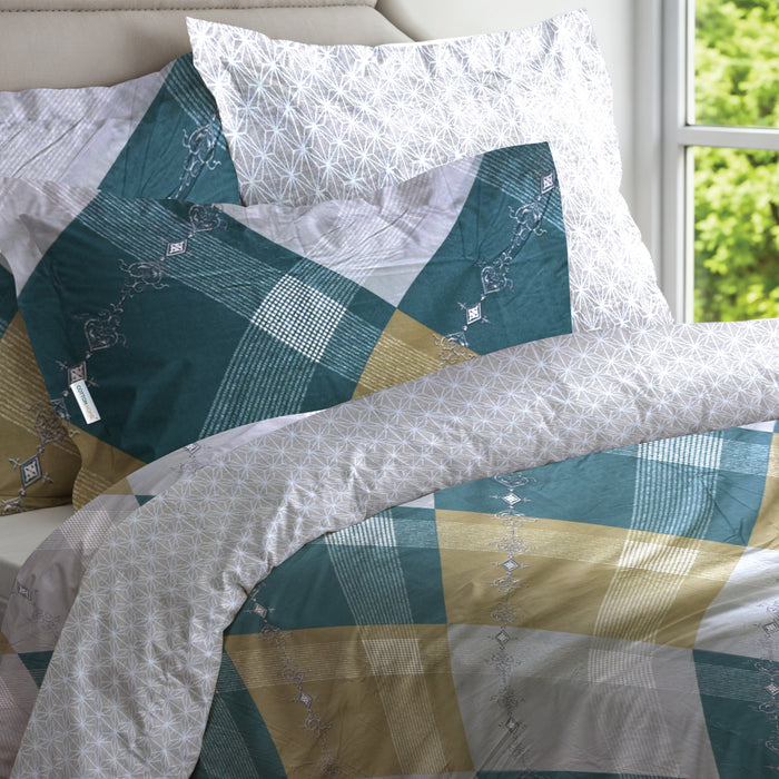 Back to School Bedding Combo – 9PC Cushion Duvet Cover Set with Duvet 220x240cm at Special Price!