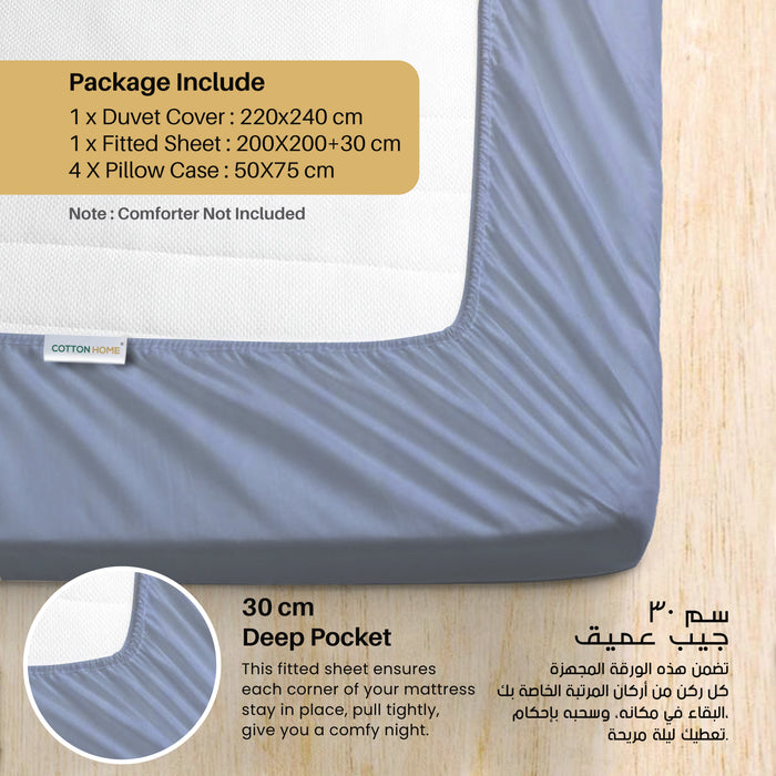 Eid Exclusive Deals on Duvet cover set and pillows Ocean