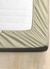 6 Piece Duvet Cover Set  220x240cm –  with Fitted Sheet & Pillowcases Earth