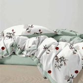 6 Pieces Duvet Cover Set –  220x240cm – Elegant Floral Bedding
