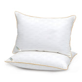 Royal Angler High Quality Wave Design Ultra Soft Premium Egyptian Cotton Dobby Jacquard  Pillow 50x75cm White