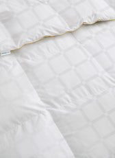 Egyptian Cotton Grid 240x260cm Duvet - Cotton Home