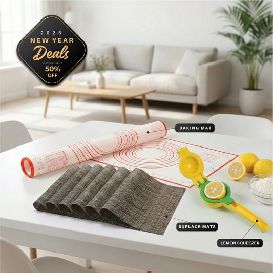 New Year Essentials Combo – Smart Cooking & Dining Bundle 1