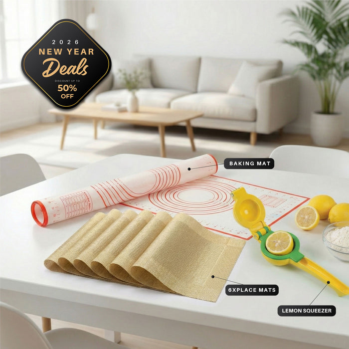 New Year Essentials Combo – Smart Cooking & Dining Bundle 2