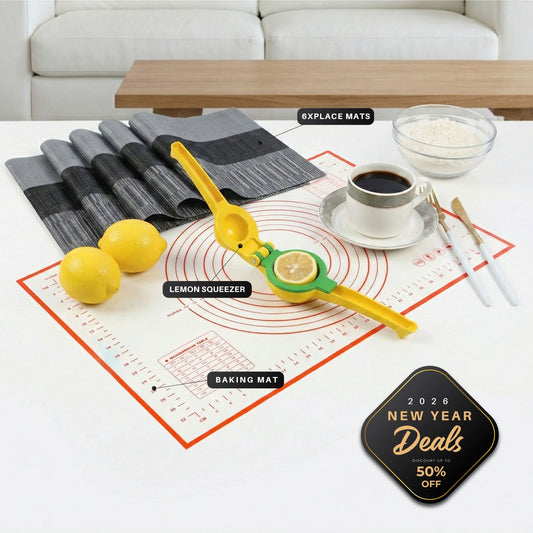 New Year Essentials Combo – Smart Cooking & Dining Bundle 3