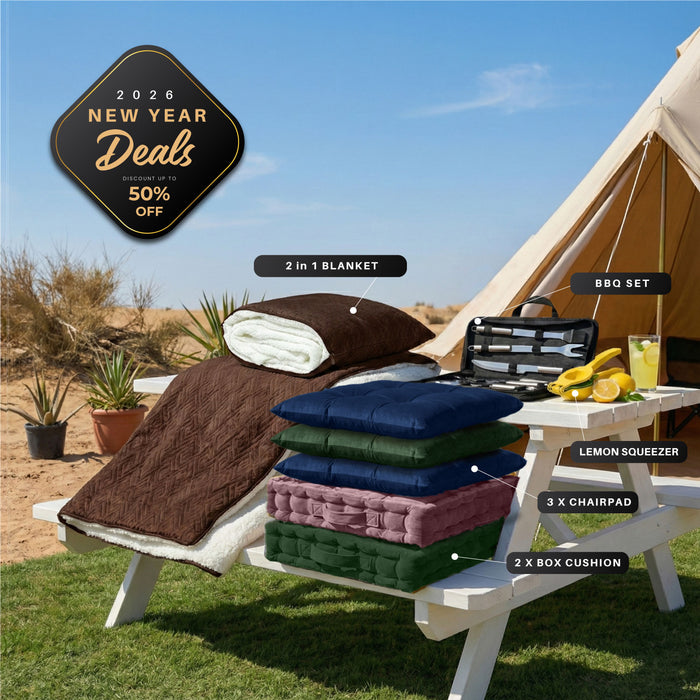 New Year Essentials Combo – Smart Camping & Leisure  Bundle 6