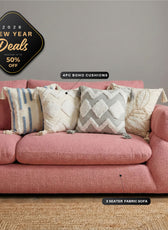 New Year Essentials Combo – Italian Pearl Design 3-Seater Sofa