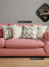 New Year Essentials Combo – Italian Pearl Design 3-Seater Sofa