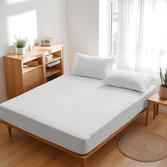 Egyptian Cotton Dobby 3PC Fitted Sheet 200X200+30CM Loom