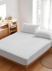 Egyptian Cotton Dobby 3PC Fitted Sheet 200X200+30CM Geometric