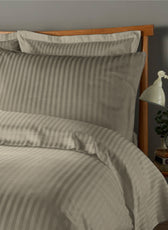 6 Piece Duvet Cover Set 220x240cm Supersoft Grey