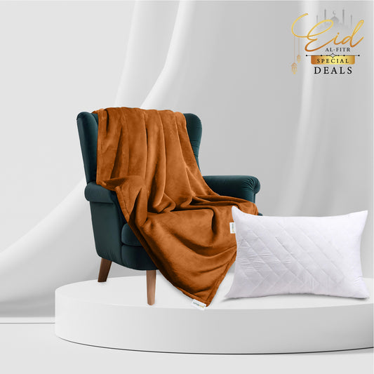 New Year Deals – Exclusive Offer on Blanket and Pillow