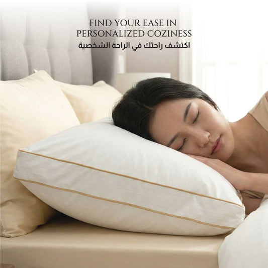 Elysian Adjustable Memory Foam Pillow – Dual Height 45x70cm